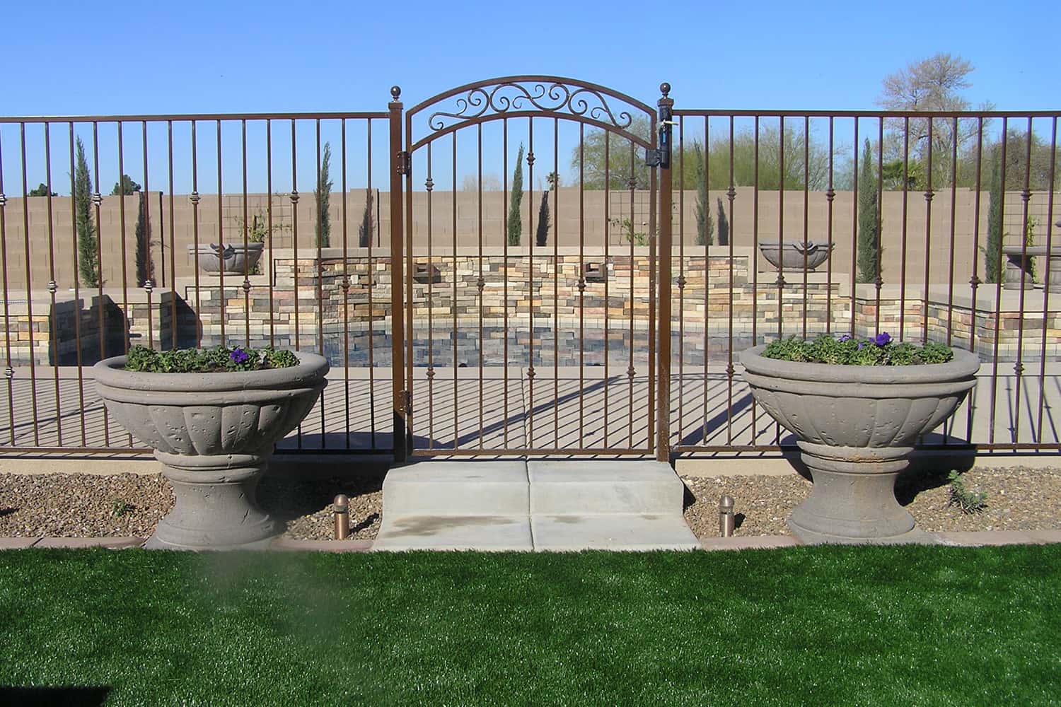 Classic Pool Fence with Gate