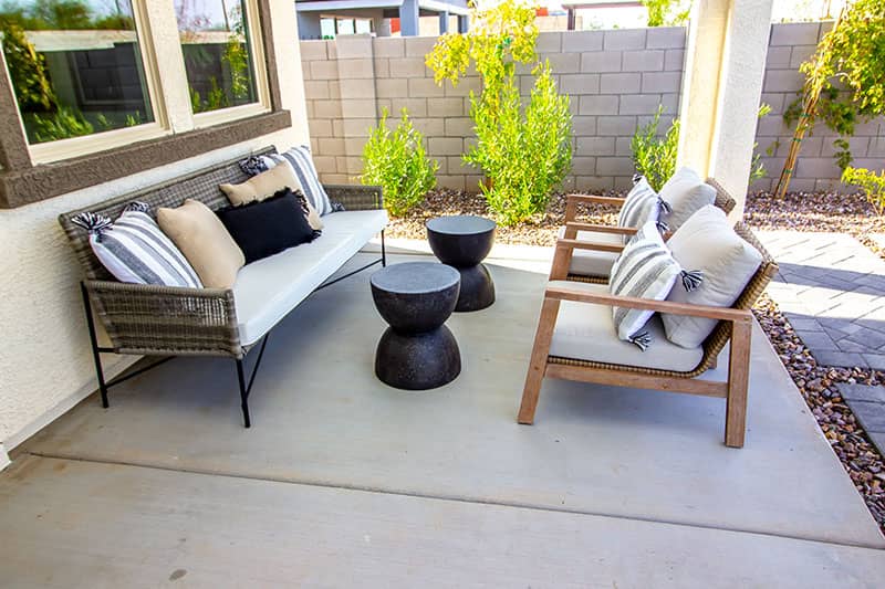 Residential Concrete Patio Example