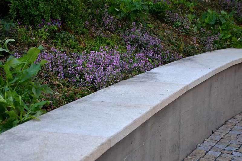 Concrete Retaining Wall Example