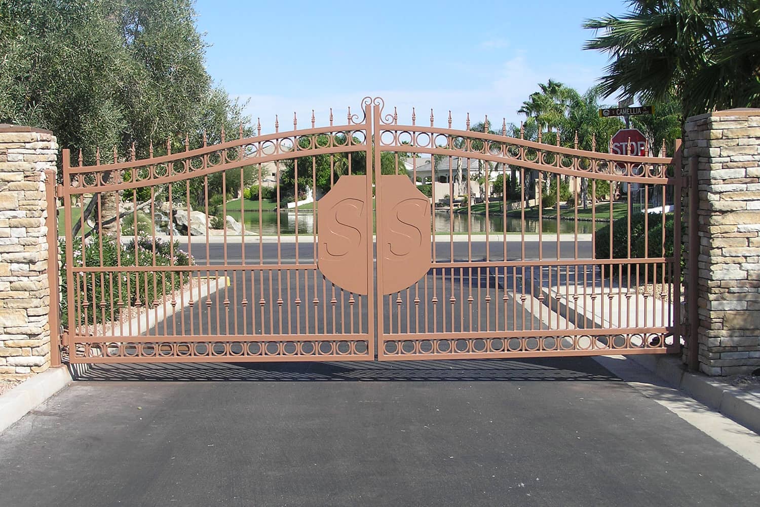 Gated Community Entrance Gate