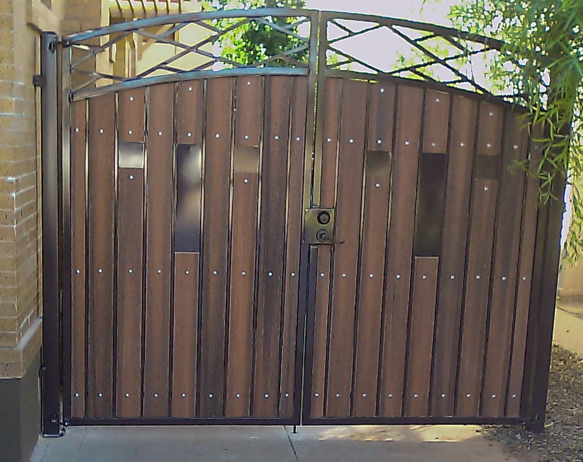 Decorative Iron and Composite Gate